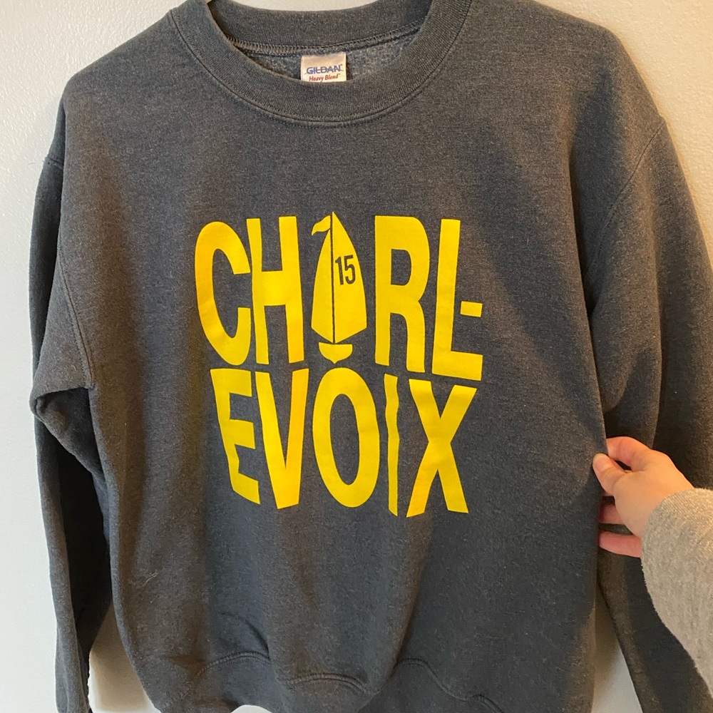 Charlevoix Michigan Crewneck⛵️💛